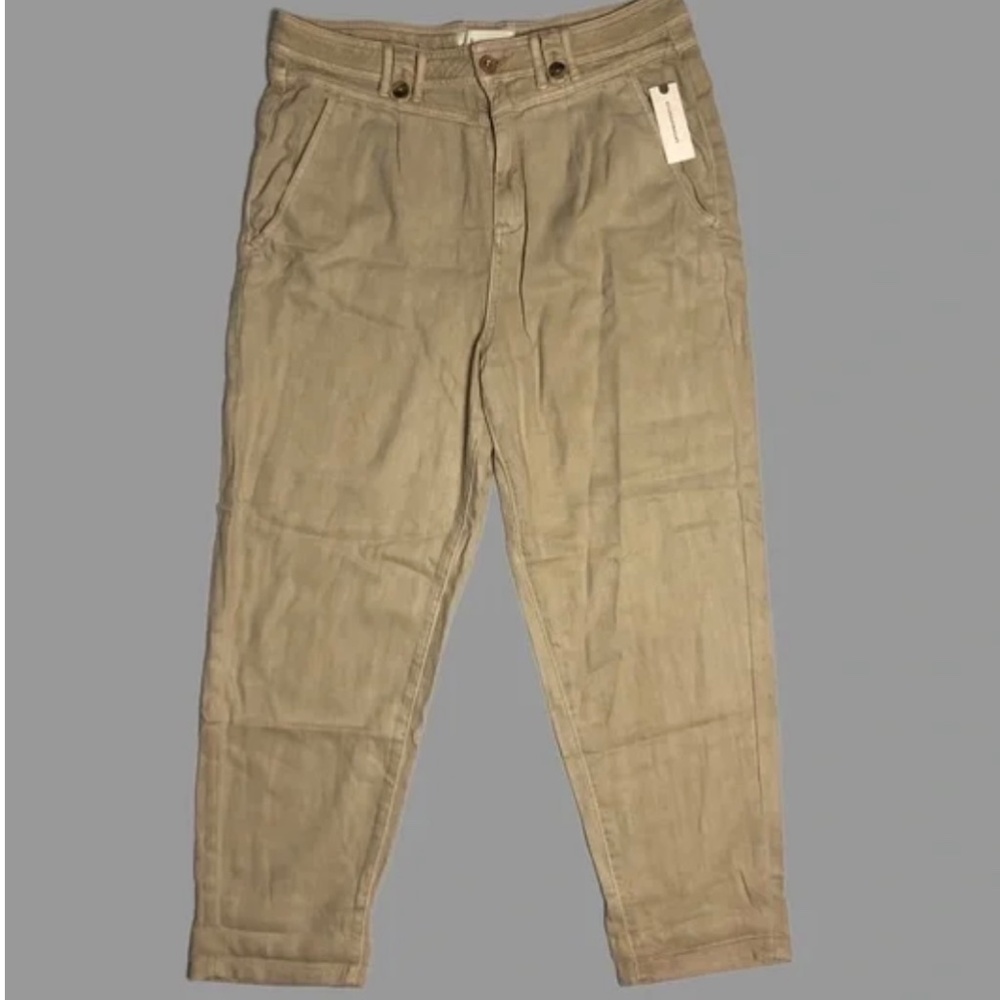 NWOT Anthropologie Utility Trousers Relaxed